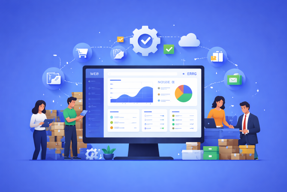 From small team to organized business: The role of ERP