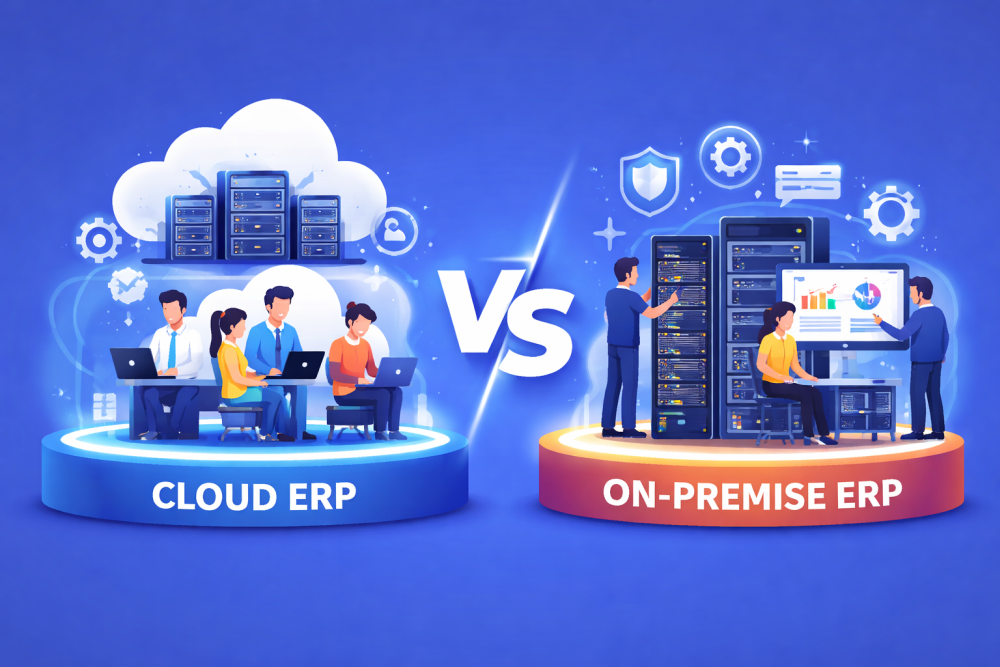 Cloud ERP vs On-Premise Λύσεις: Τι συμφέρει πραγματικά για μια επιχείρηση;