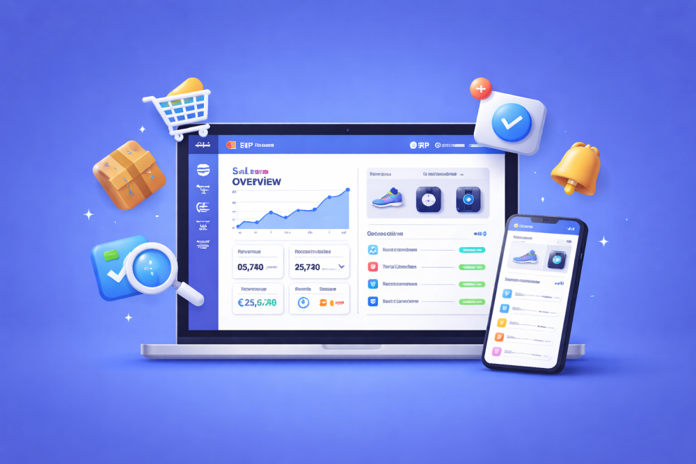 Παρακολούθηση πωλήσεων e-commerce μέσα από ERP