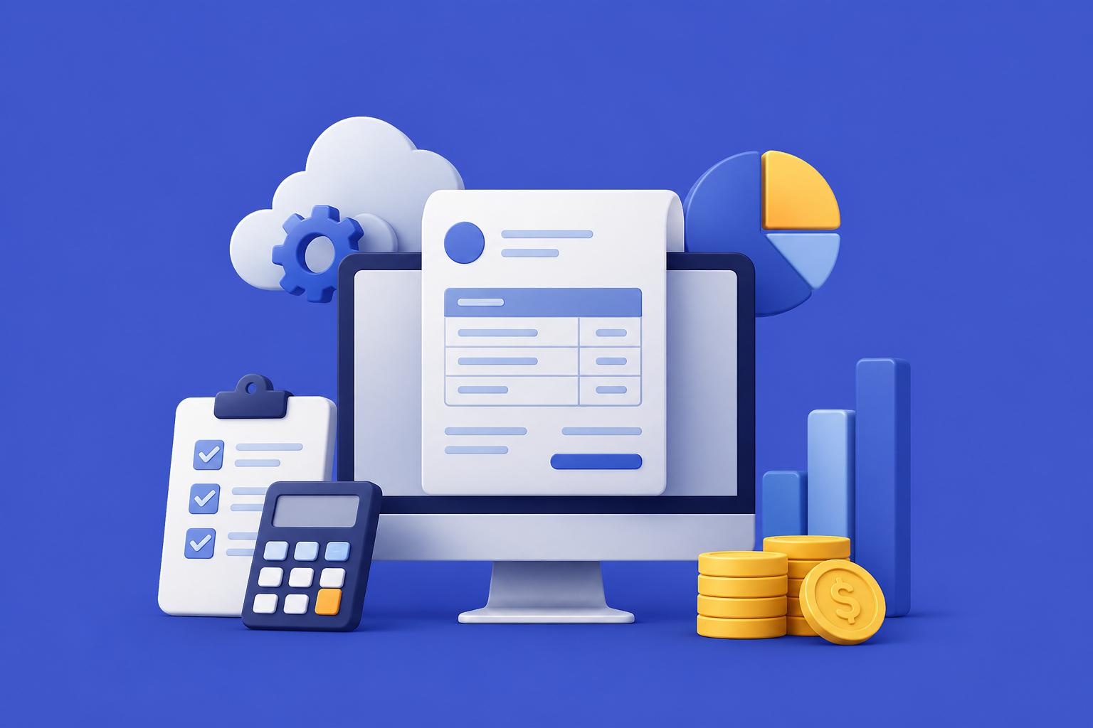 Service invoicing through an ERP